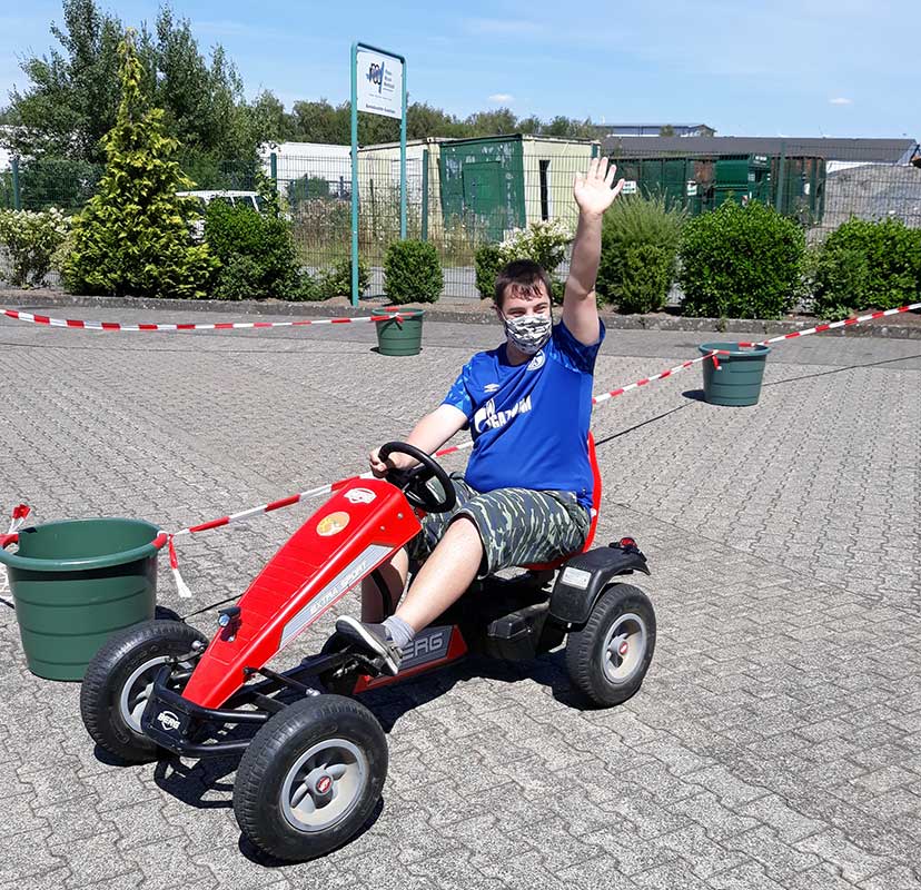 Von gemütlich bis rasant war alles dabei - beim Go-Kart Rennen der Kastellauner RMW